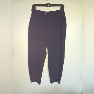 Zara Women Navy Blue Pants Size S